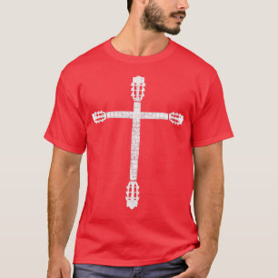 Bass Guitar Cross Christelijk Bass Player But G T-shirt