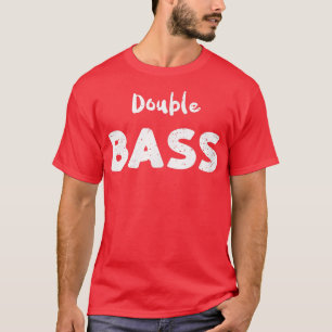 Bass Guitar Double BassGuitar-Gezegden T-shirt