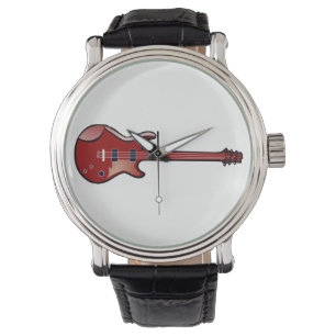Bass guitar horloge