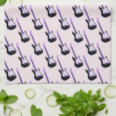 Bass Guitar, Music Tea Towel Theedoek (Gevouwen)