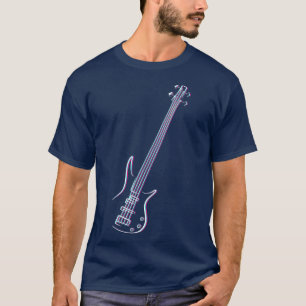 Bass guitar musical instrument basspeler t-shirt