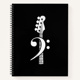 Bass Guitar Player - Bass Guitar Musician Notitieboek