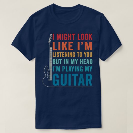 Bass Guitar Player But Guitarist Music Instrum T-shirt (Design voorkant)