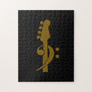 Bass Guitar Player Music Legpuzzel