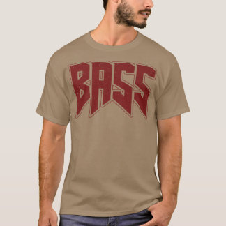 Bass Guitar Player RockHeavy MetalGrunge Band102 T-shirt