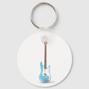 Bass Guitar Sleutelhanger