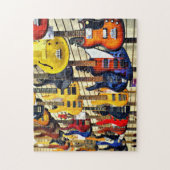 Bass Guitars Legpuzzel (Verticaal)