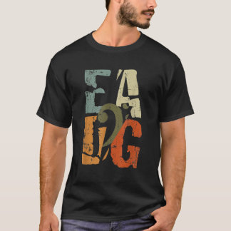 Bass guiter EADG bass cleart T-shirt