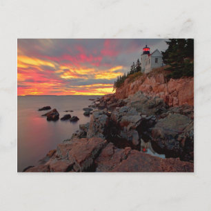 Bass Harbor Head-vuurtoren Briefkaart