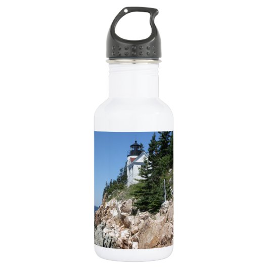 Bass Harbor Lighthouse 5 Waterfles (Voorkant)