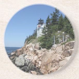 Bass Harbor Lighthouse 5 Zandsteen Onderzetter
