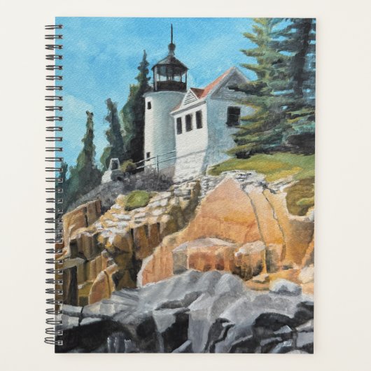 Bass Harbor Lighthouse Planner (Voorkant)