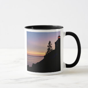 Bass Harbor-vuurtoren op Mt. Desert Island, Mok