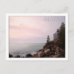 Bass Harbour Head Light, MAINE Briefkaart