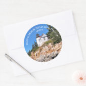 Bass Harbour Head Lighthouse Maine Stickers (Enveloppe)