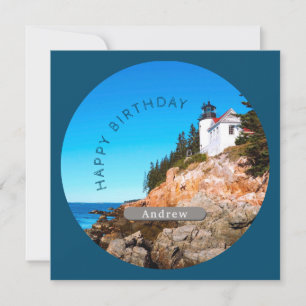 Bass Harbour Lighthouse Birthday Acadia NP