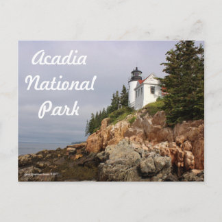 Bass Harbour Lighthouse briefkaart