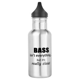 Bass is niet alles waterfles