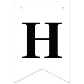 Bass Jumping Vist Happy Birthday Vlaggetjes (Tweede vlag)