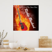 Bass Man - Poster de musique (Cuisine)