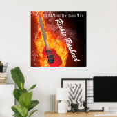 Bass Man - Poster de musique (Bureau à domicile)