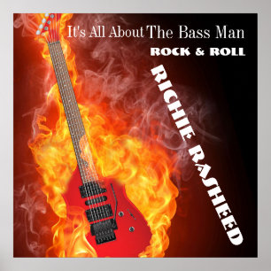 Bass Man - Poster muziek