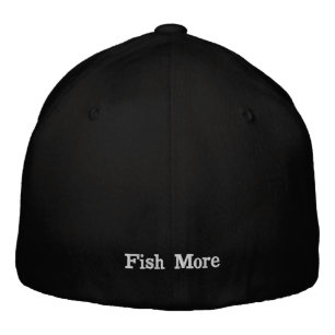 Bass Man Vis Meer Baseballpet Geborduurde Pet