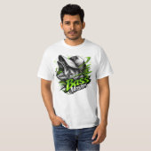 Bass Master - T-shirt pour hommes (Devant entier)