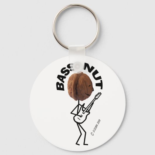 Bass Nut Sleutelhanger (Voorkant)