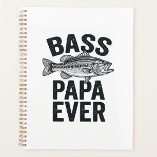 Bass Papa Ever Vintage Fishing Dad Shirt Design_1