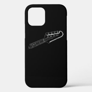 Bass Player Bass Guitar Musical Design iPhone 12 Pro Hoesje