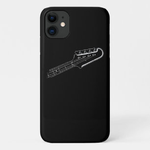 Bass Player Bass Guitar Musical Design iPhone 11 Hoesje