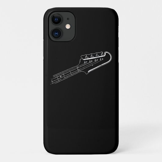 Bass Player Bass Guitar Musical Design Case-Mate iPhone Case (Achterkant)