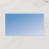 Bass Player Blue Visitekaartje (Achterkant)