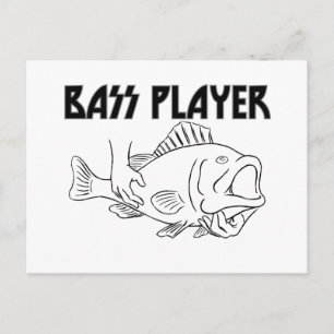 Bass Player Briefkaart