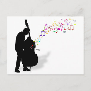 Bass Player Briefkaart