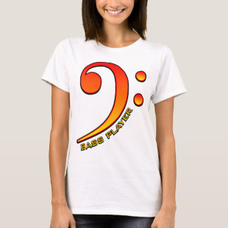 Bass Player (Clef) T-shirt
