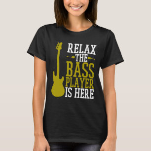 Bass Player Guitar Guitarist Rock Metal Music Scho T-shirt
