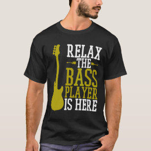 Bass Player Guitar Guitarist Rock Metal Music Scho T-shirt