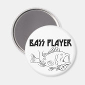 Bass Player Magneet (Voorkant / Achterkant)
