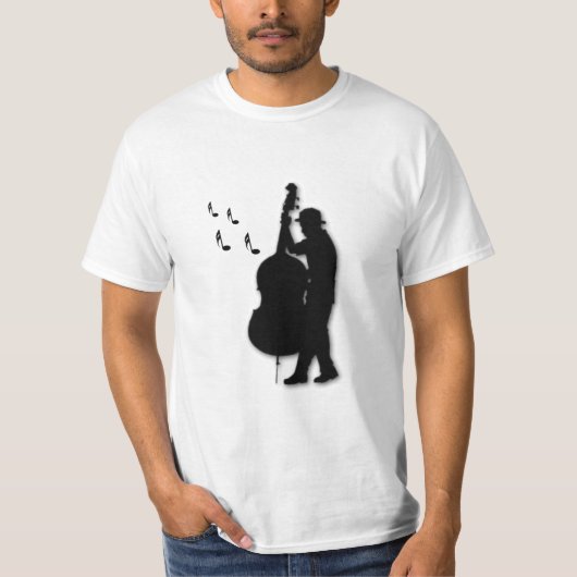 Bass Player Musician T-shirt (Voorkant)