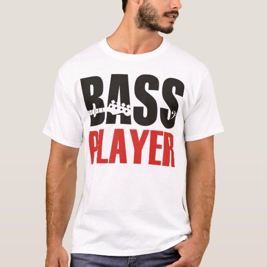 Bass Player T-shirt (Voorkant)