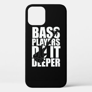 Bass players doen het dieper iPhone 12 pro hoesje