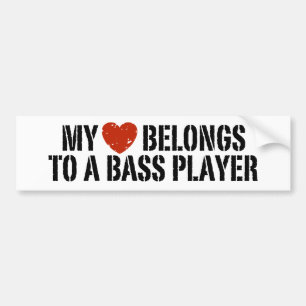Bass Players Girl Bumpersticker