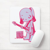Bass Puppy Mousepad Muismat (Met muis)