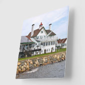 Bass River Lighthouse, Massaal. Square Wall klok (Hoek)