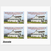 Bass River Lighthouse, Massachusetts Stickers (Feuille)