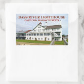 Bass River Lighthouse, Massachusetts Stickers (Sac)