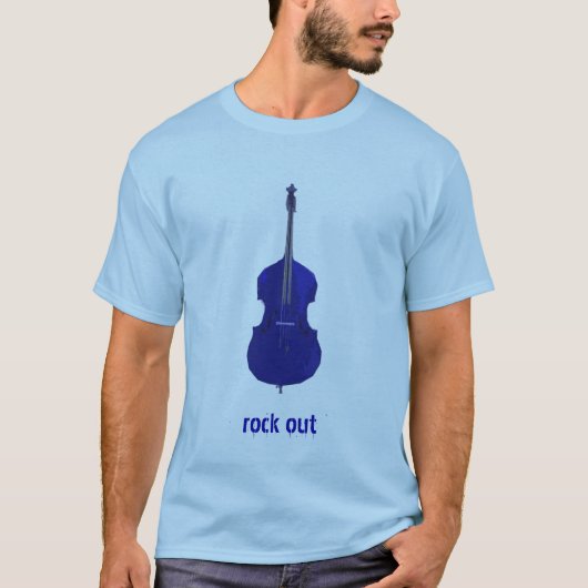 Bass Rock Out T-shirt (Voorkant)