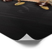 Bass Scroll - Afdrukken Poster (Hoek)